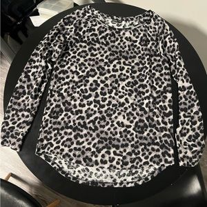 Leopard print sweater